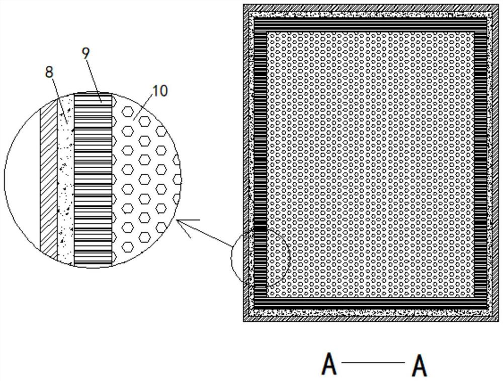 Preparation method of koji liquor koji making frame beneficial to vibration and noise reduction