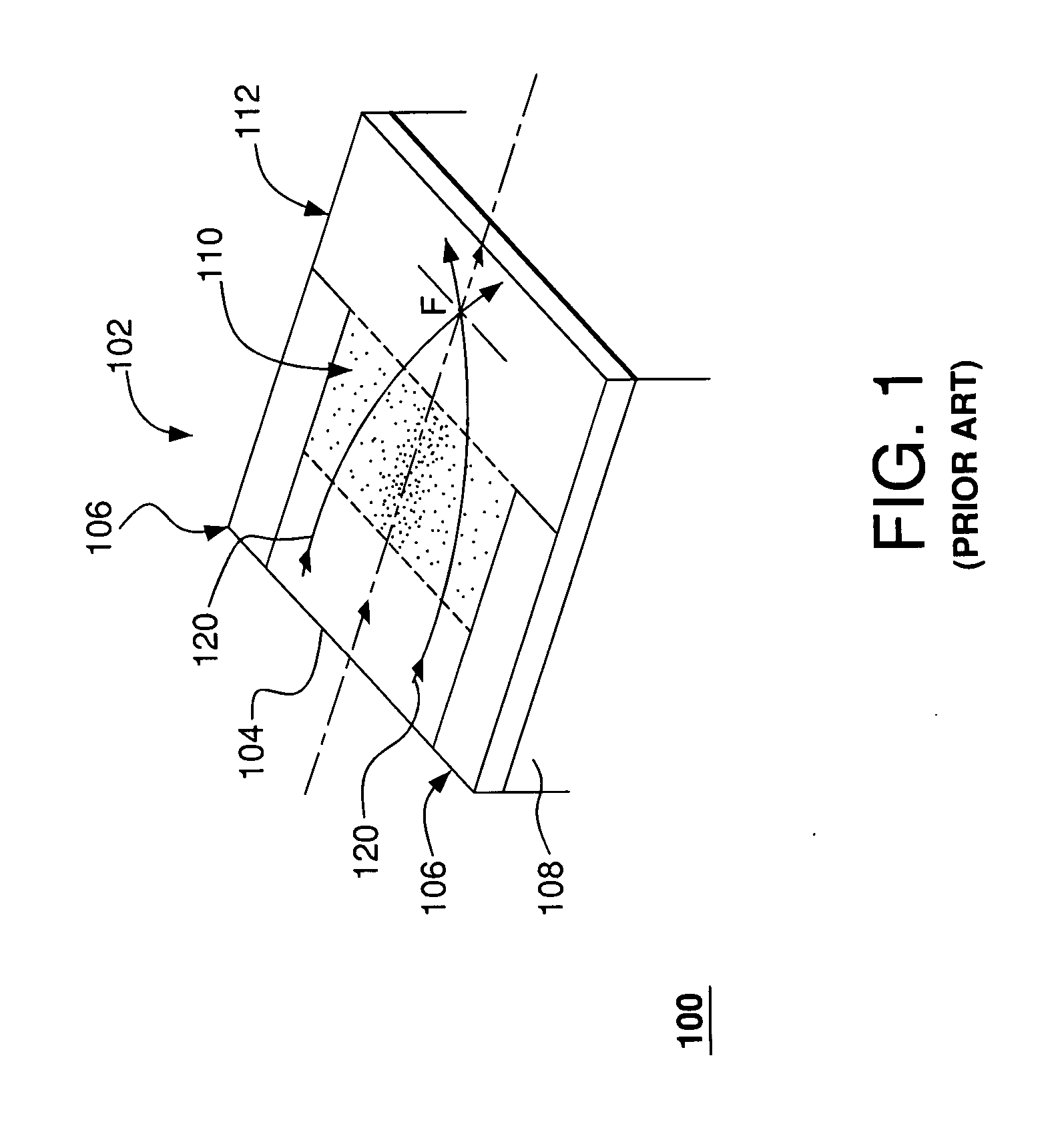 Waveguide lens with multimode interference