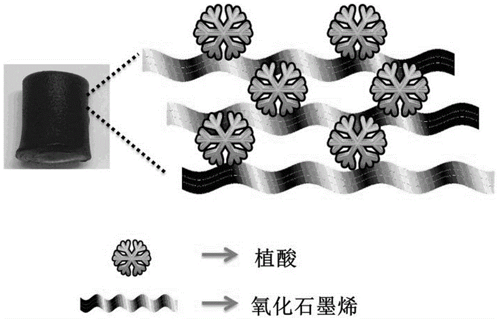 Preparation method of super-hydrophilic super-oleophilic three-dimensional graphene foam material