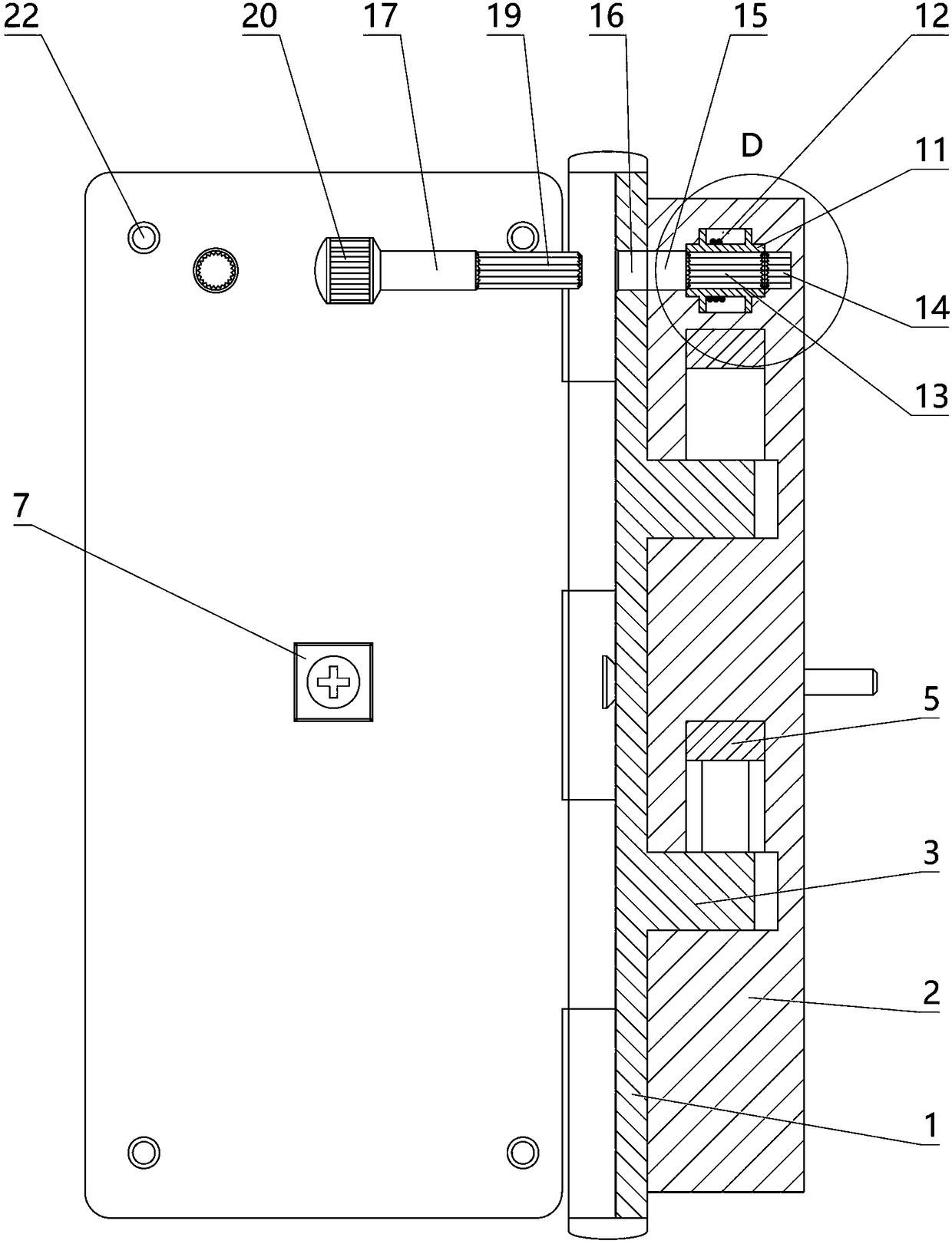 Burglar-proof safety hinge and hinge installing method