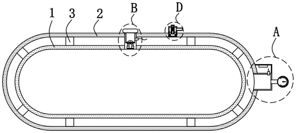 Automatic alarm type anti-theft oil tank