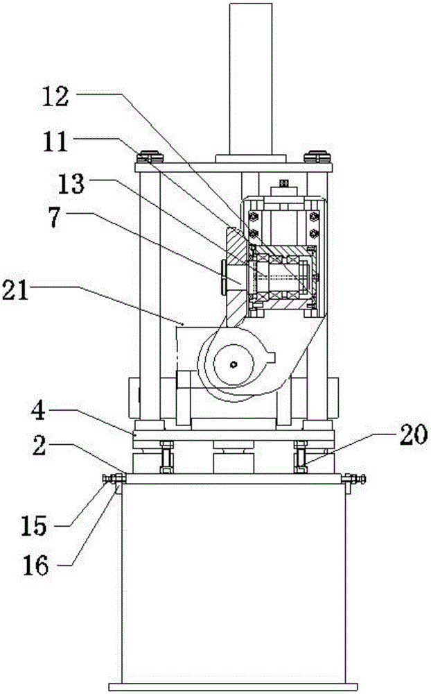 Steel bottle necking machine