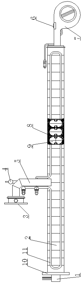 Two-photon medical moderate-energy stationary wave accelerating tube