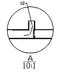 Underground type sewage treatment device