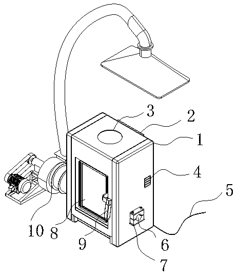 Heating furnace for finishing of steel