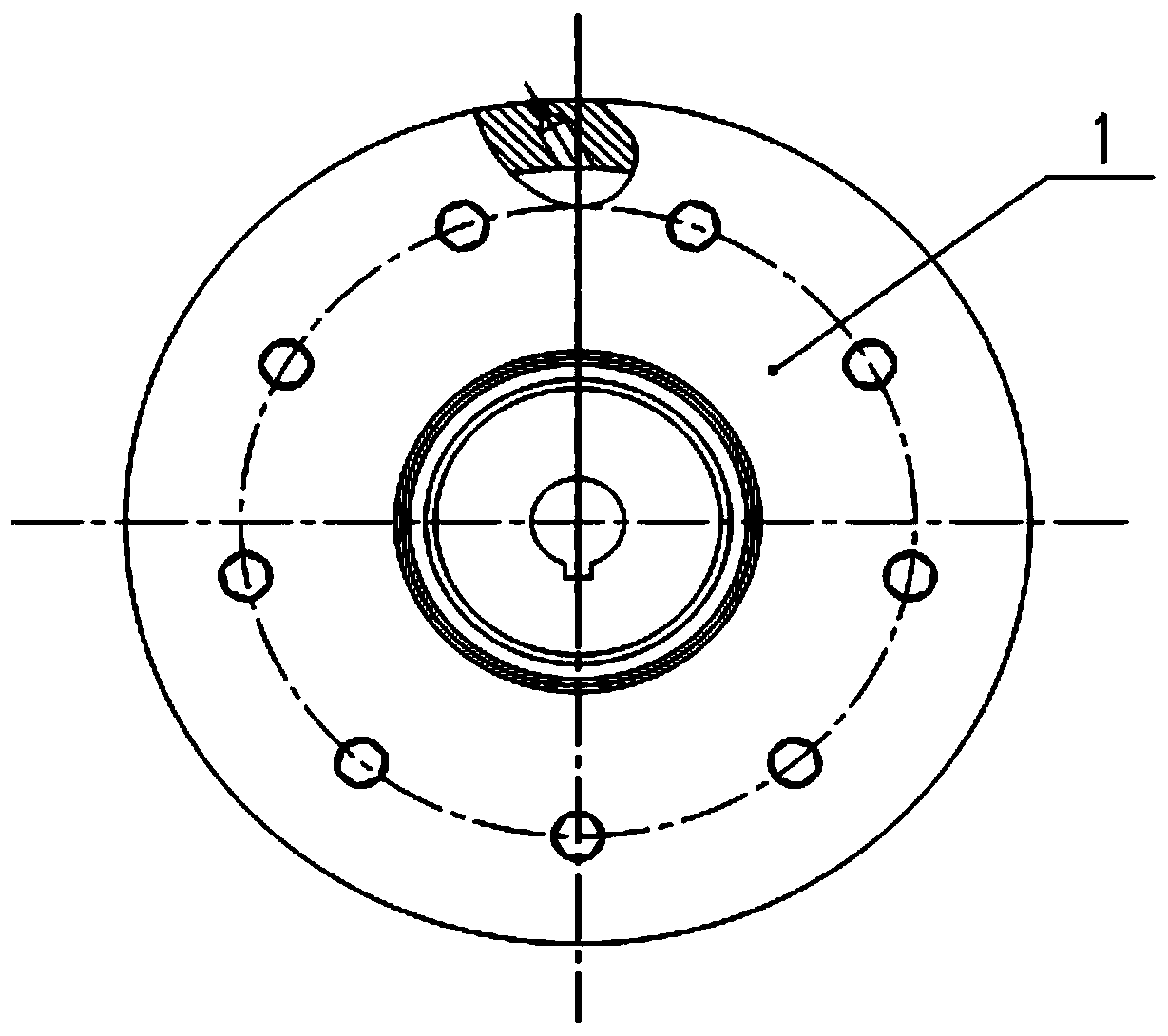 Acoustic streaming coupling cavitation enhanced water treatment device