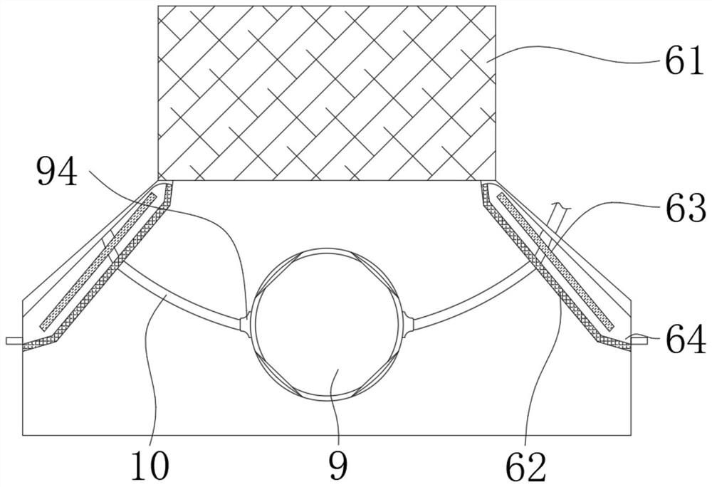 Hose suction device used for grain collection