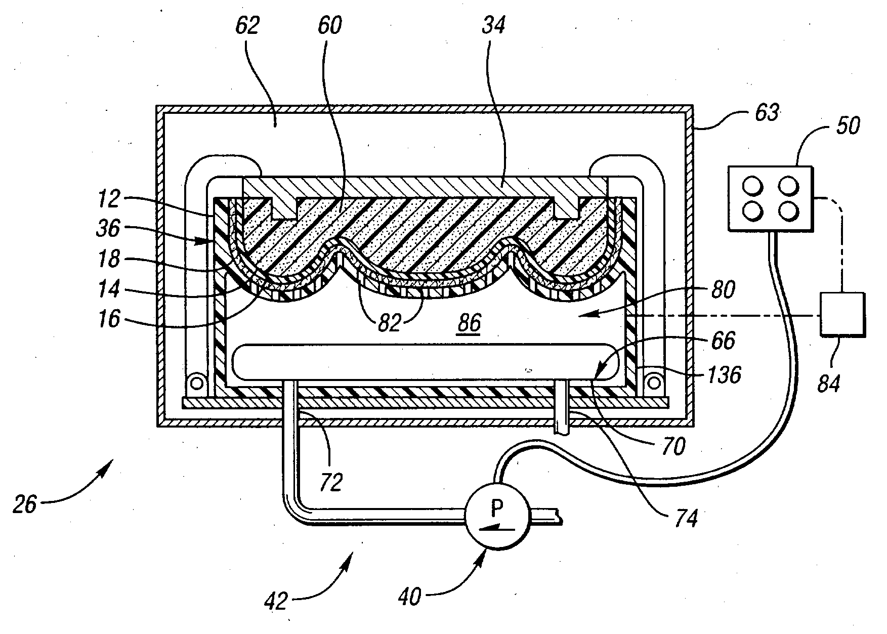 Method and apparatus for bonding a cover to a substrate using high frequency microwaves