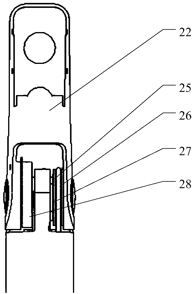 Motor built-in type modularized prosthetic finger with self-locking function