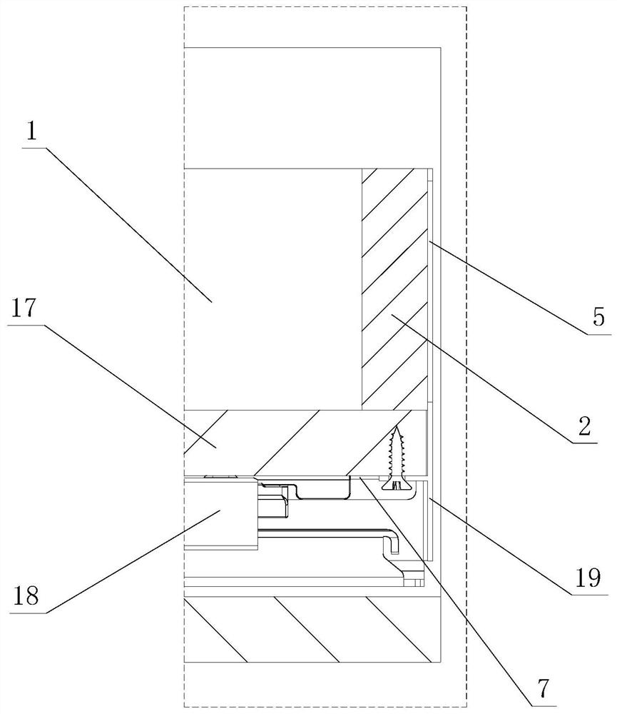 Optimized furniture drawer assembly structure