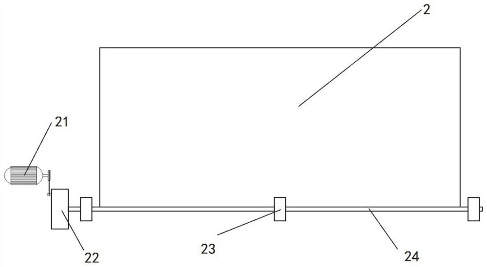 Dry and wet rain area cooling tower capable of adjusting coverage area of dry area by utilizing water spraying potential energy of rain area