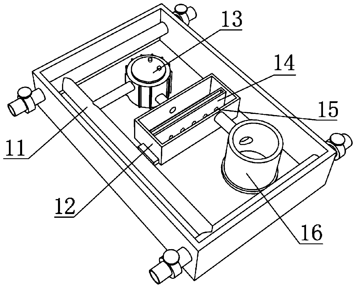 Movable multi-position adjustable air purification device for glue spray production workshop