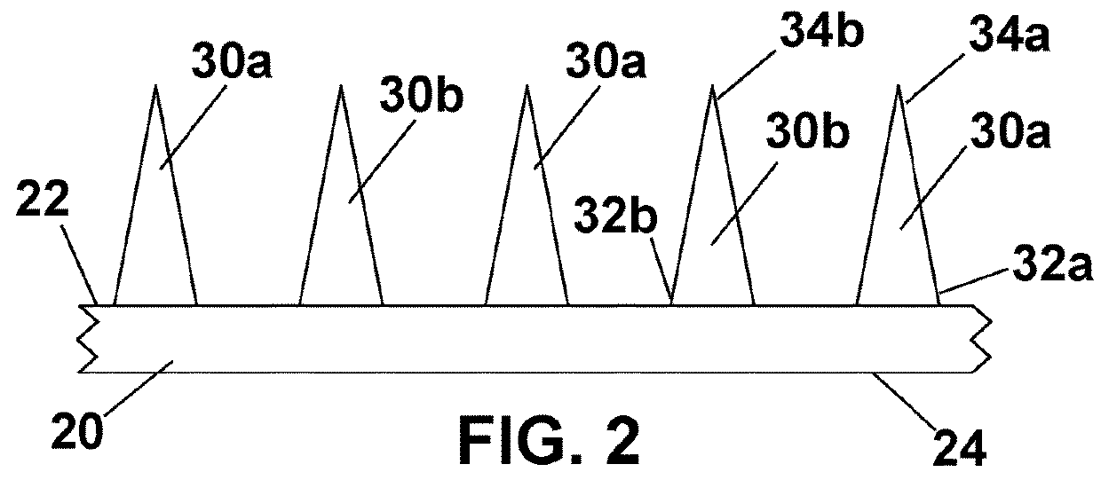 Microneedle arrays and methods for making and using