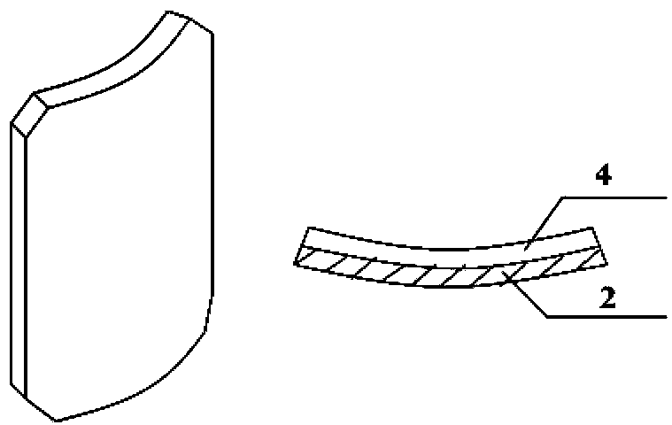 Composite bulletproof flashboard and preparation method and application thereof