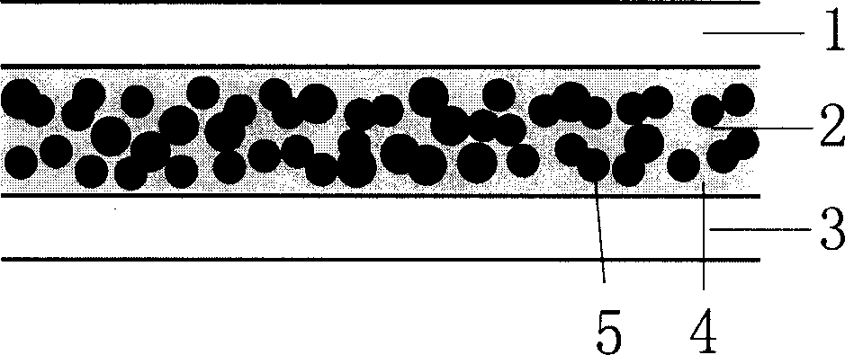 Optical storage medium containing unordered nano composite film and its application