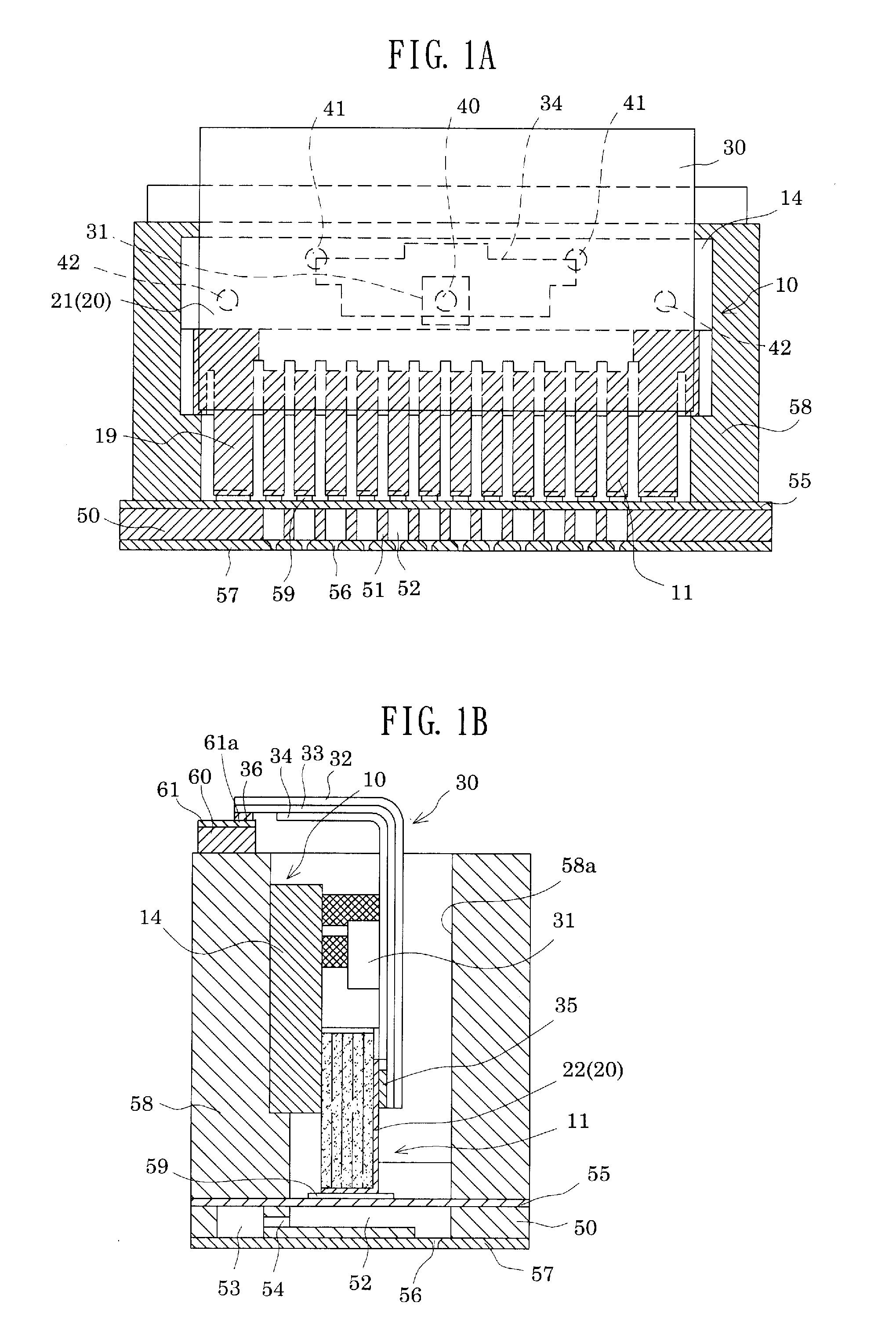 Liquid-jet head and liquid-jet apparatus having same