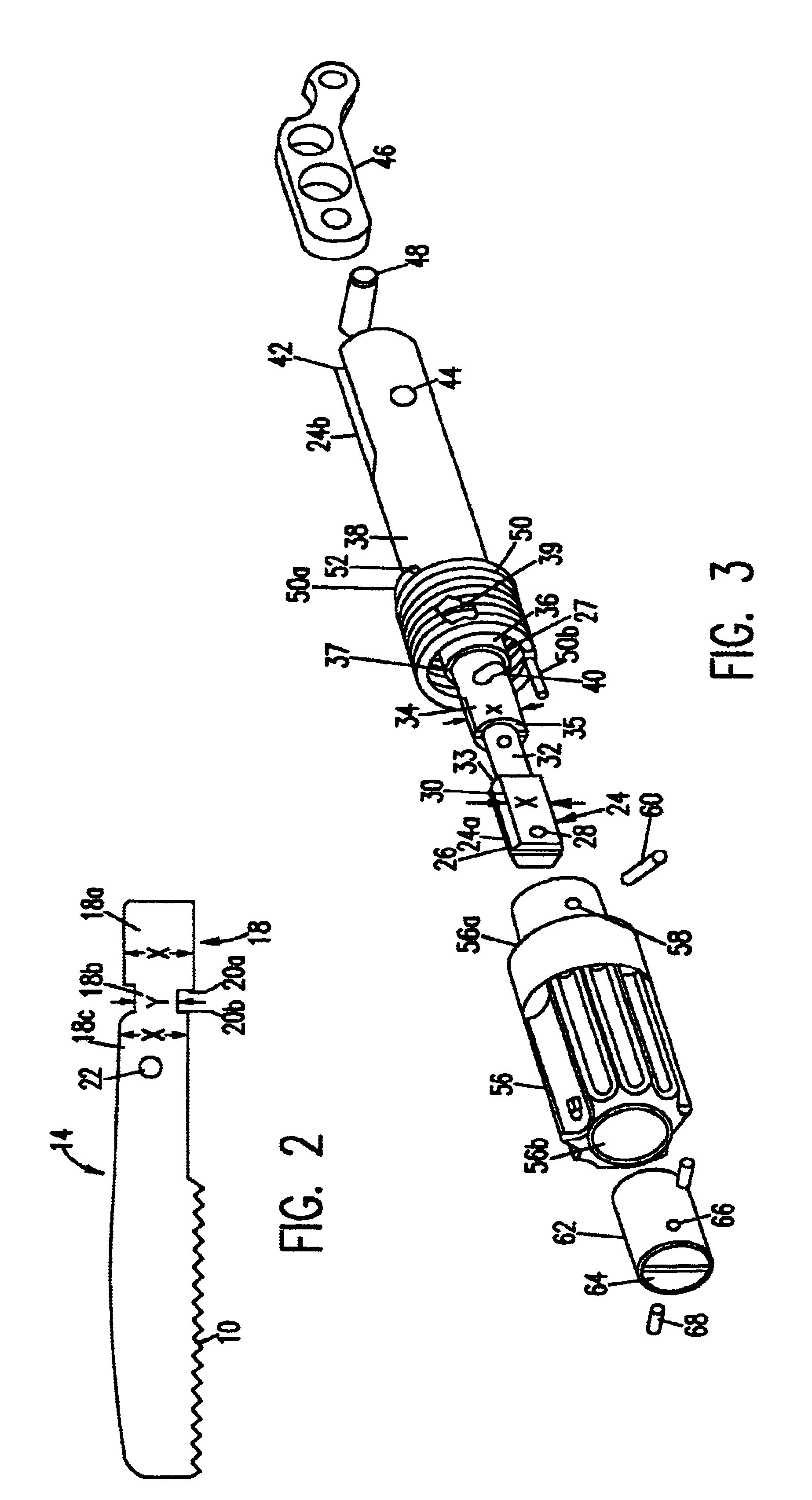 Connector assembly for a surgical tool