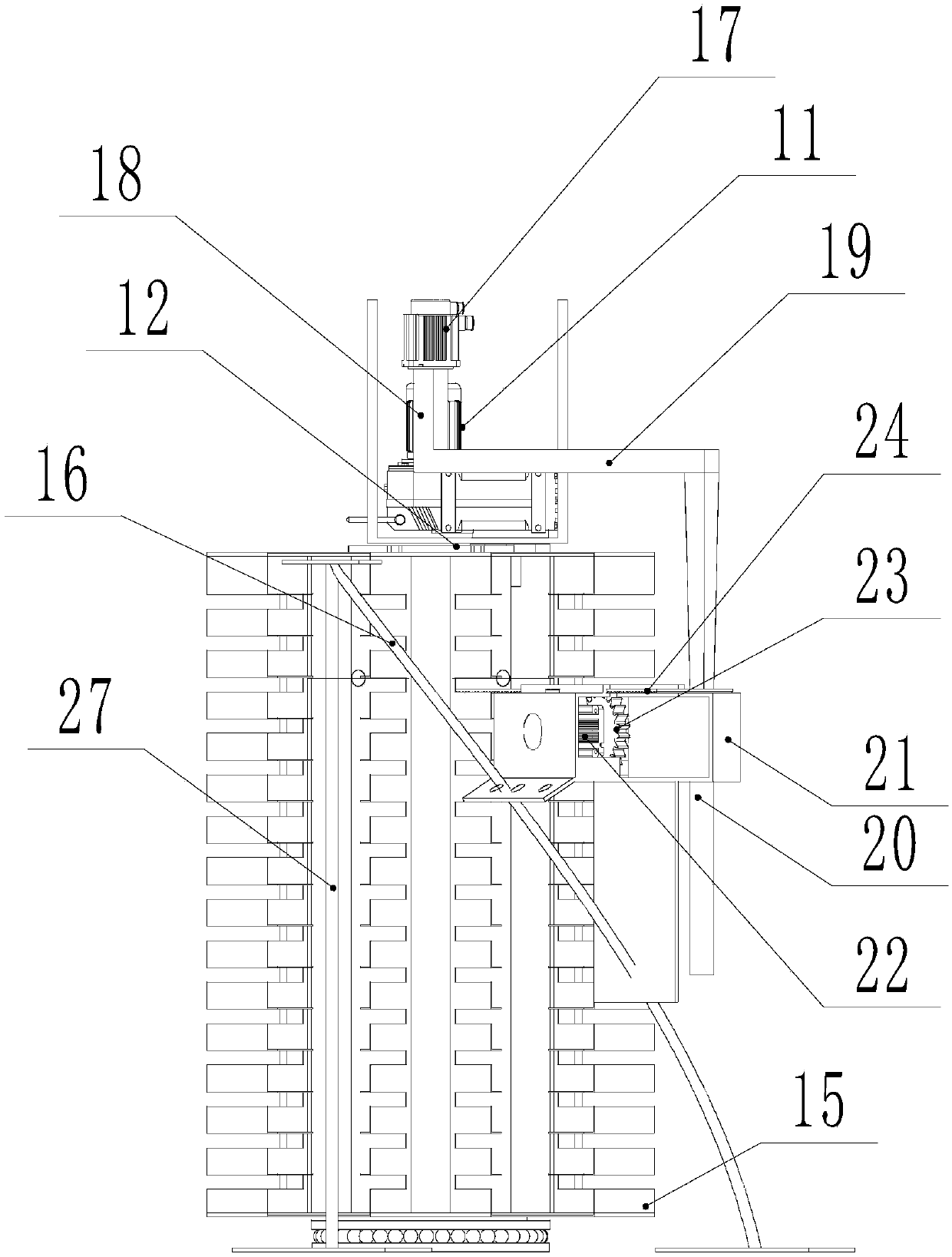 Automatic goods changing method of food vending machine