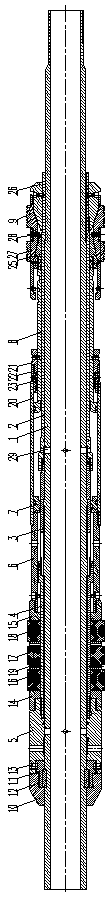 A recoverable hydraulic packer