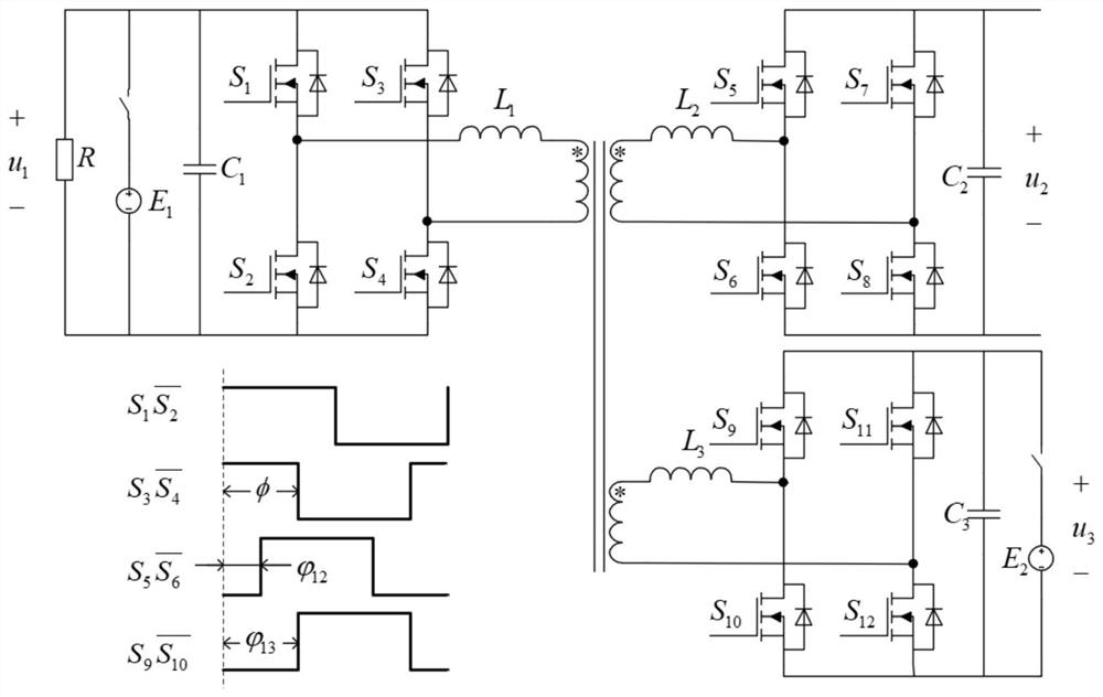 A multi-active bridge power electronic transformer and its soft start method