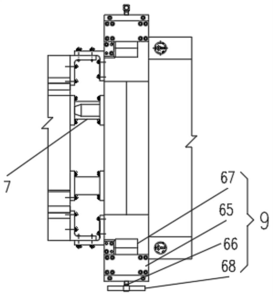 Movable aerospace craft filling device