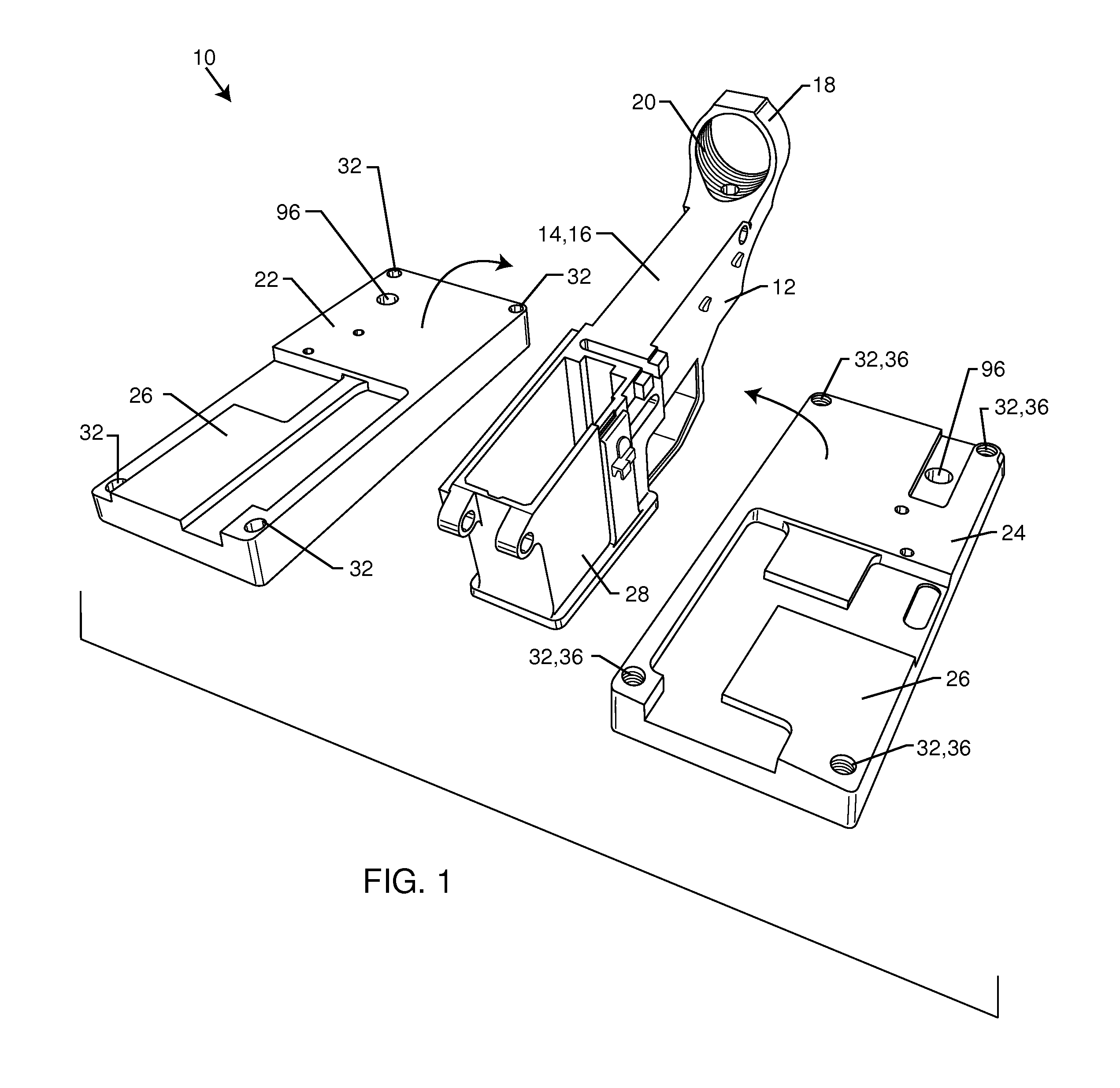 Jig for firearm lower receiver manufacture