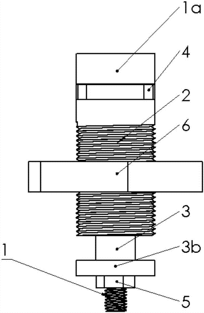 A simple split assembly bolt fastener