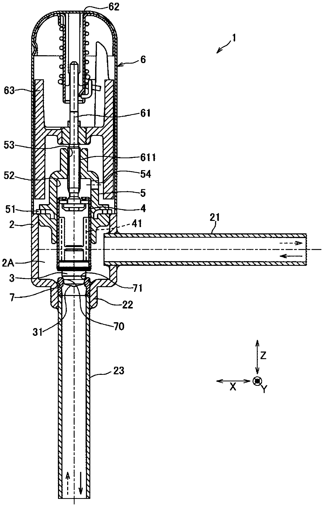 Electric valve and refrigerating cycle system using the electric valve