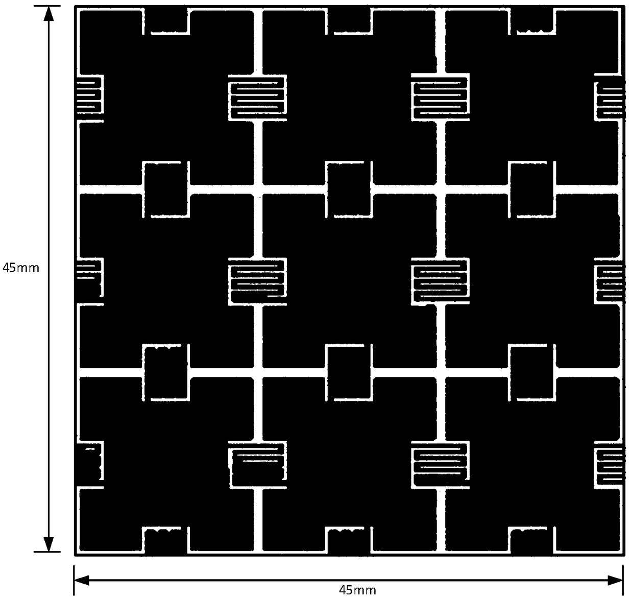 Selective embedding method based on planar electromagnetic band gap structure