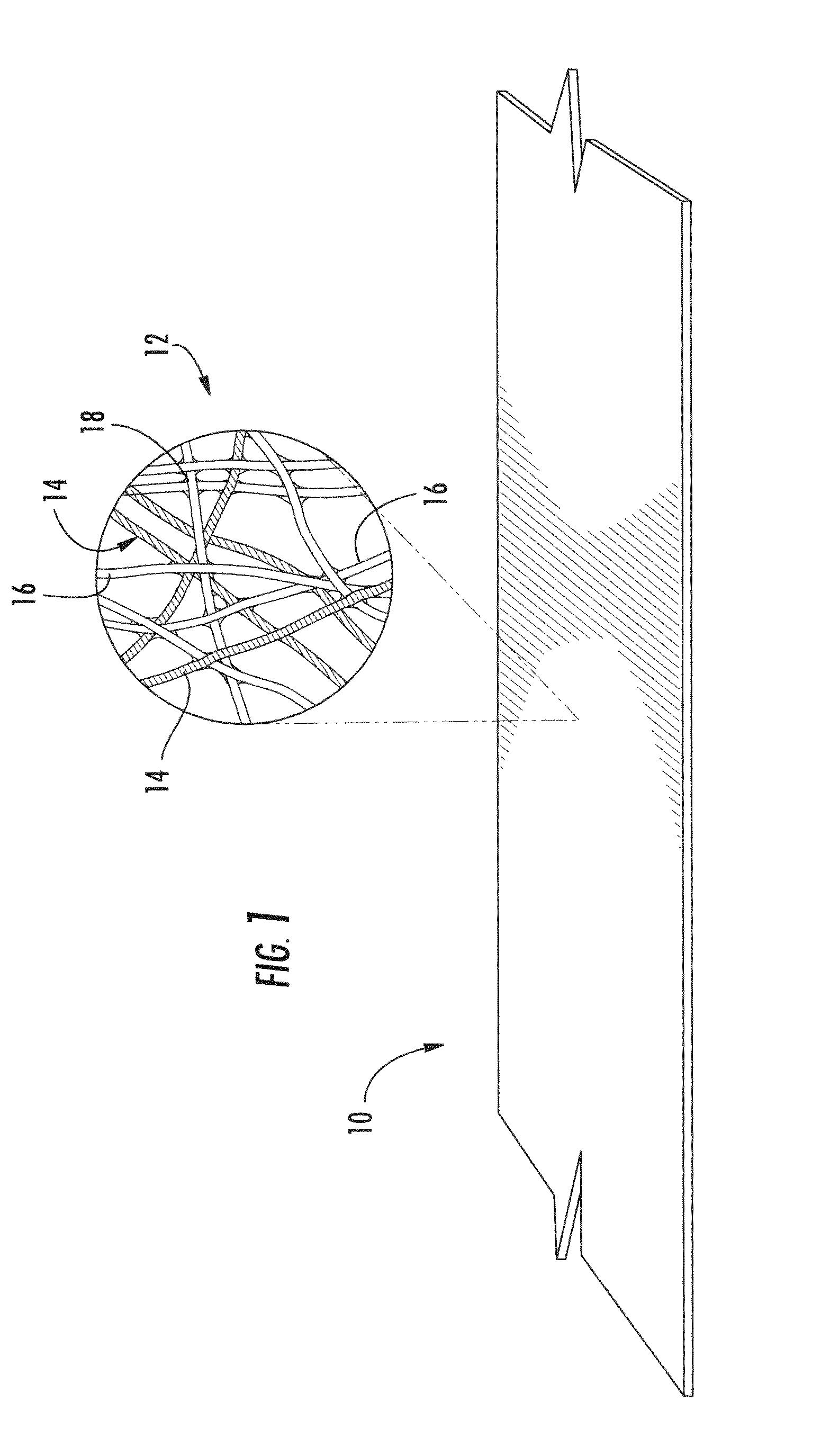 Area bonded nonwoven fabric from single polymer system