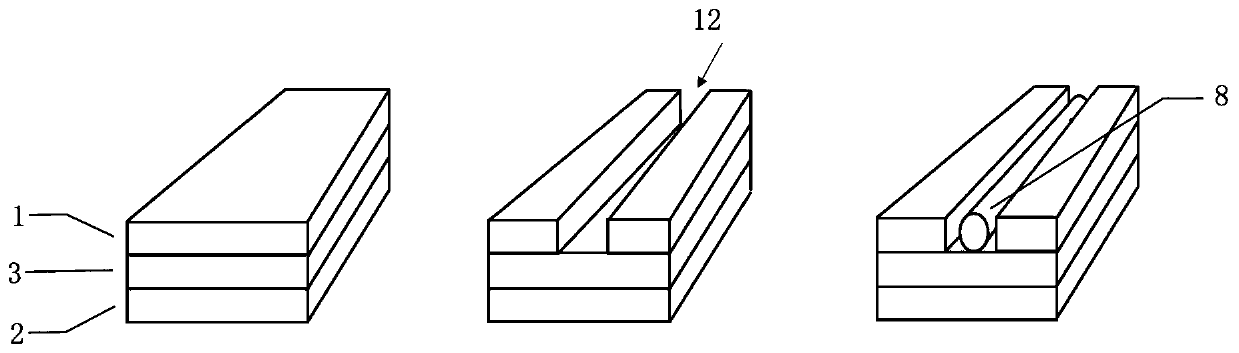 A fiber-embedded superconducting tape and its preparation method