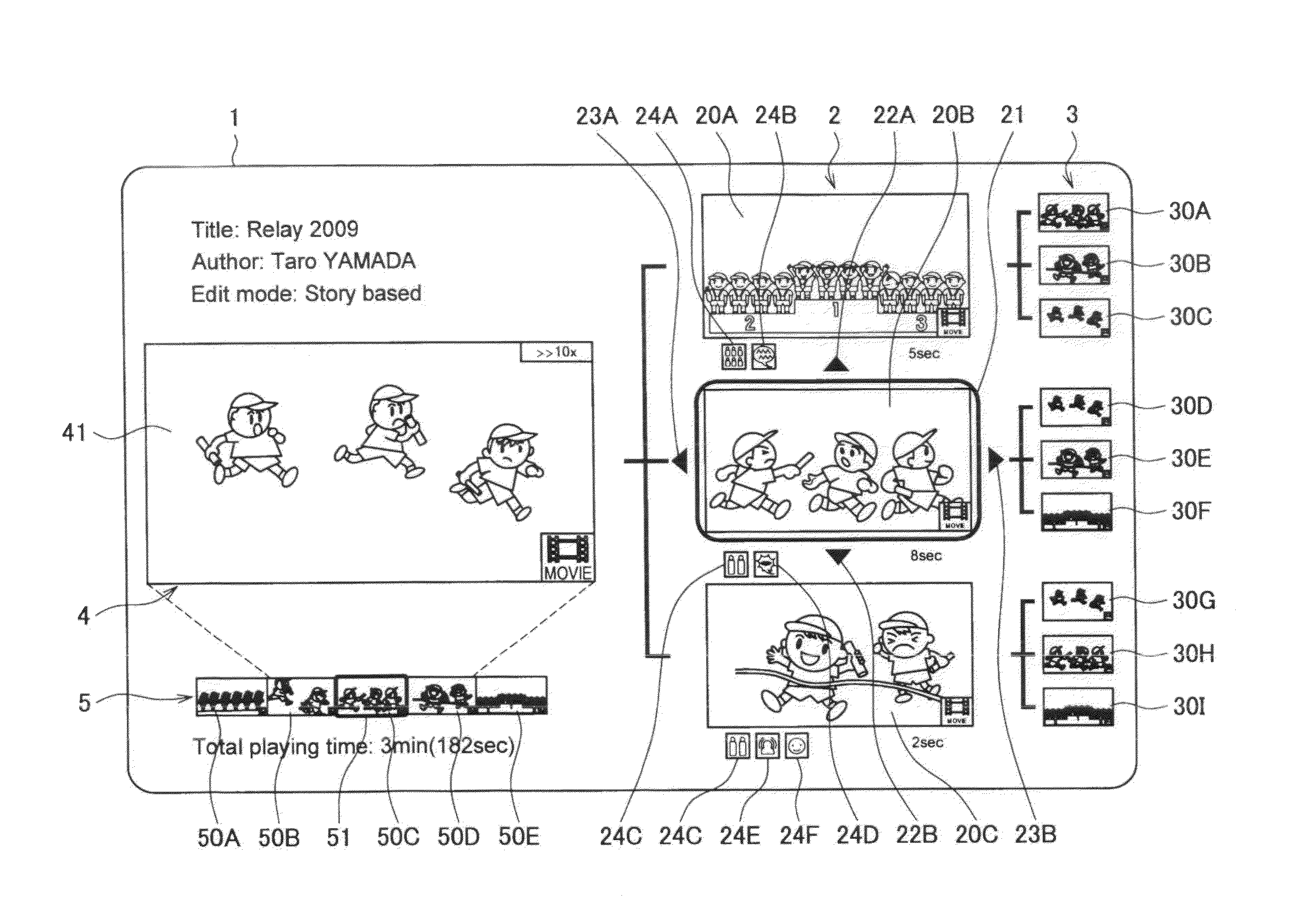 Image editing apparatus, image editing method and program