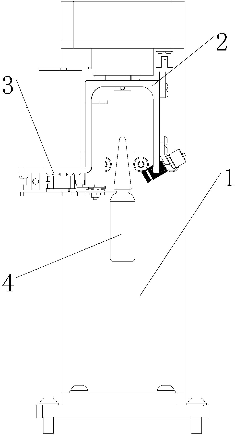 Bottle cutting device and bottle cutting method