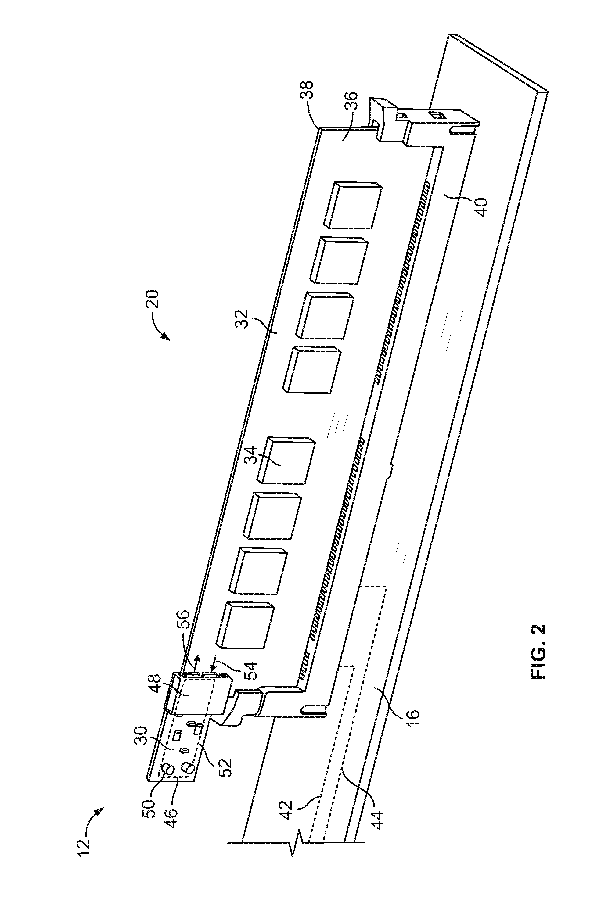 Memory module having voltage regulator module