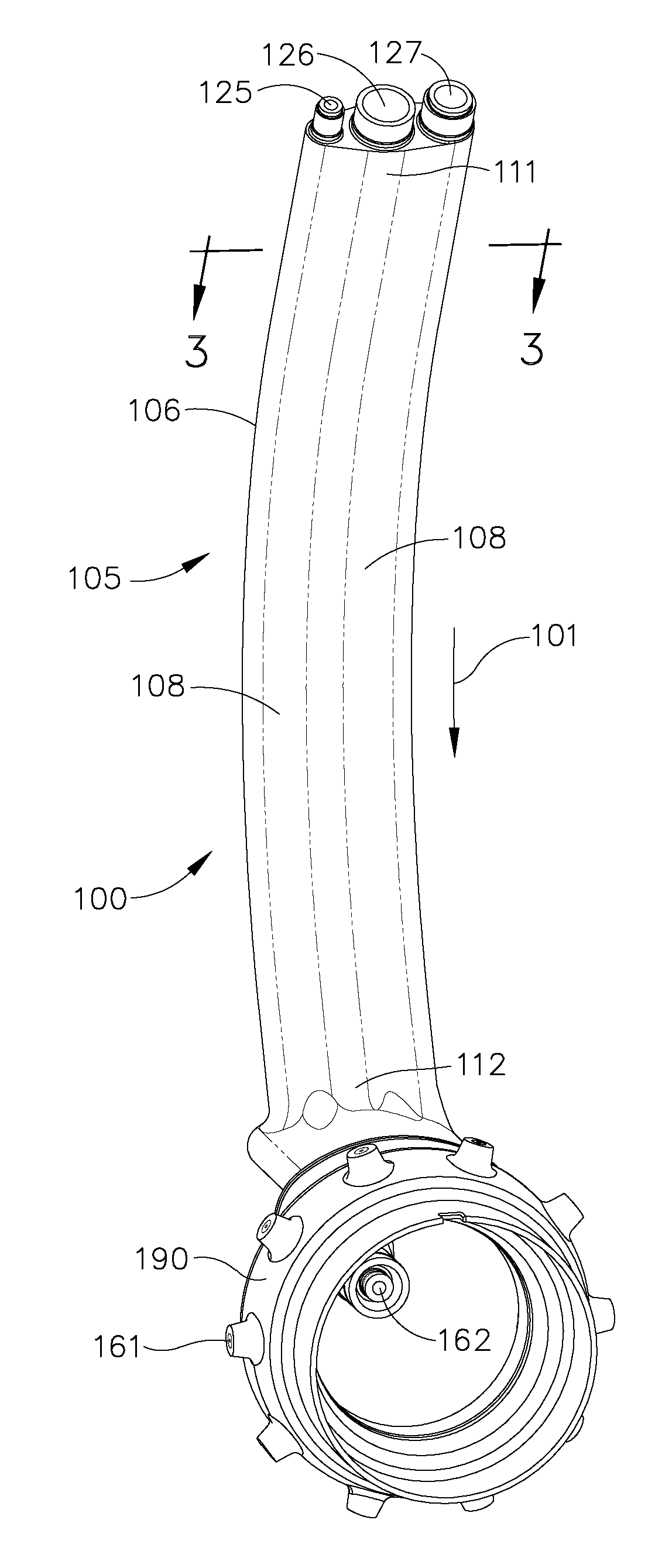 Method of manufacturing a unitary conduit for transporting fluids