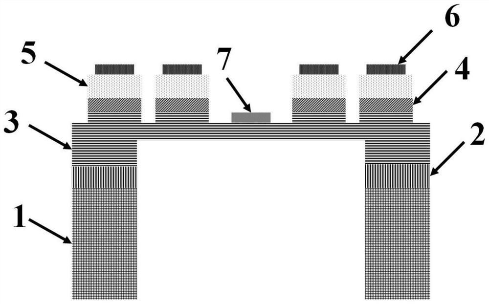 A photonic brain-like device for learning, memory and decision recognition and its preparation method