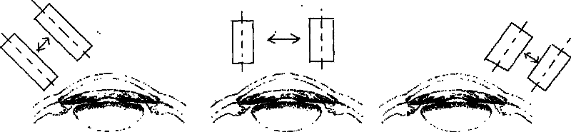 Method for panoramic imaging ophthalmology protomerite detected by ultrasound biological microscopes