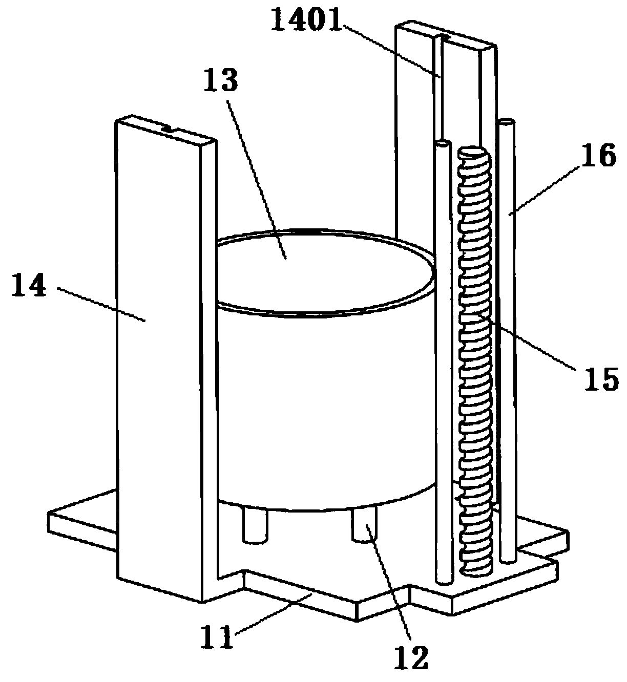 Light flame-retardant foamed plastic and preparation method thereof