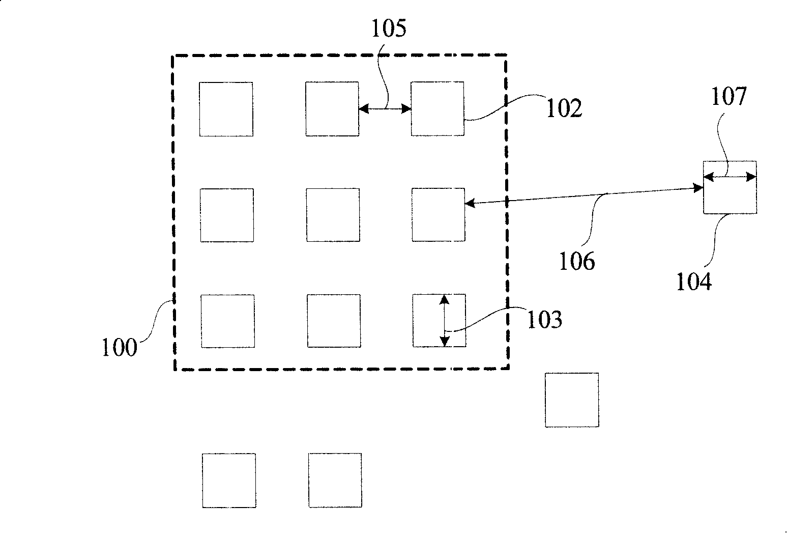 Mask plate territory for manufacturing connecting pore and its design method