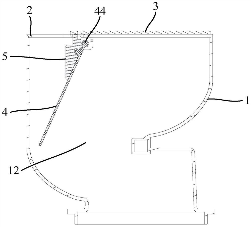 Feed cup assembly and food processor