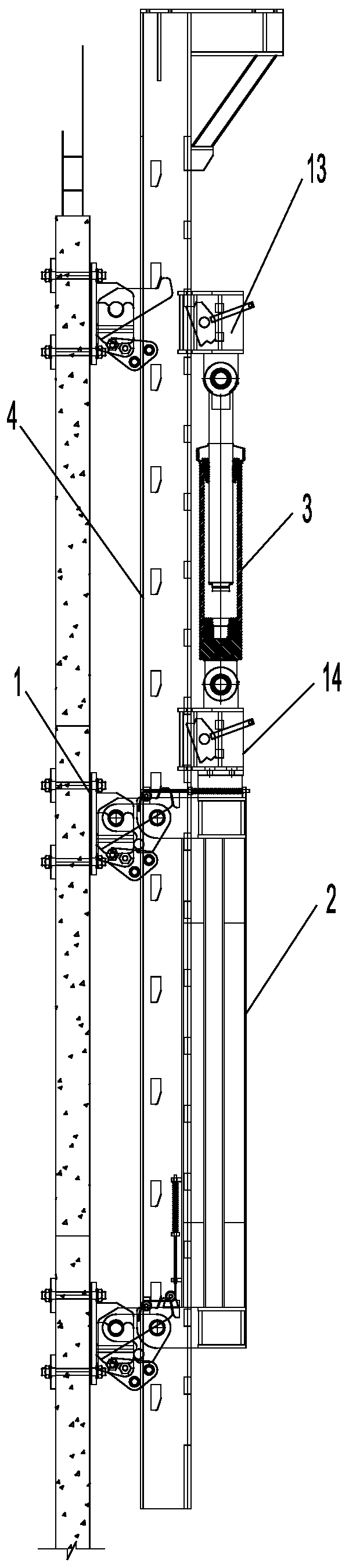 Light-weight recyclable and high-efficiency construction building equipment and construction method thereof