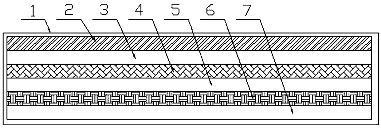 Health care silica gel heating blanket containing graphene