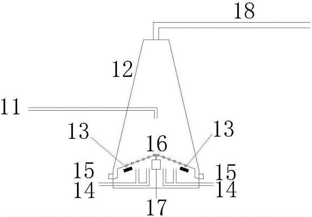 Coal-fired power plant smoke gas circulating adsorbent demercuration device and demercuration method