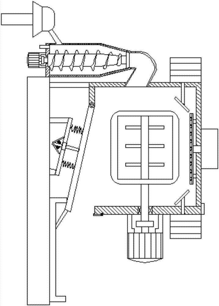 Environment-friendly riverway silt disposal device