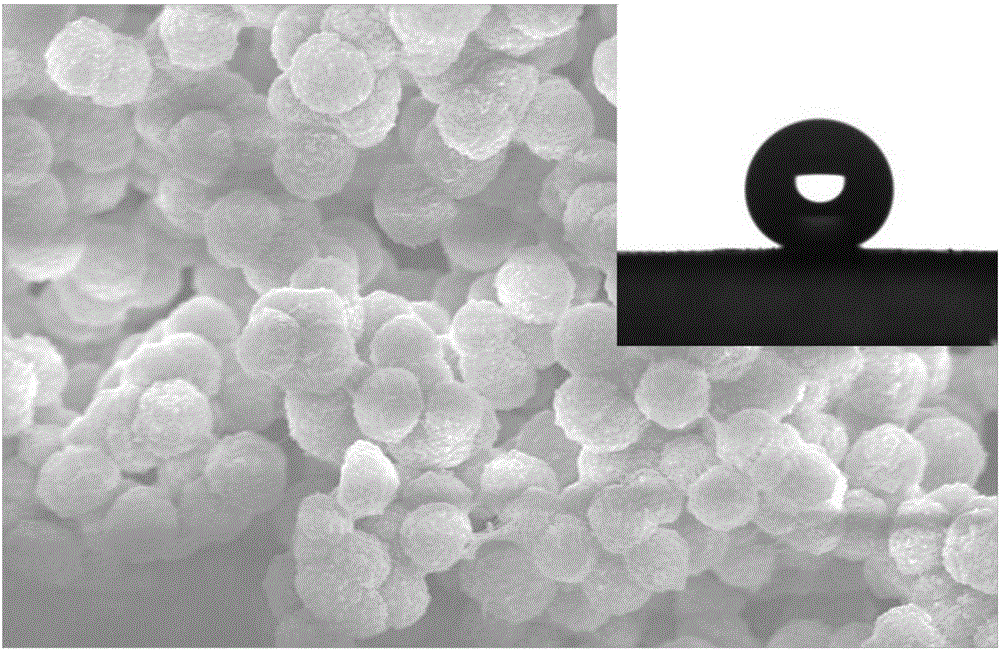 Preparation method of super-hydrophobic PVDF (polyvinylidene fluoride) membrane