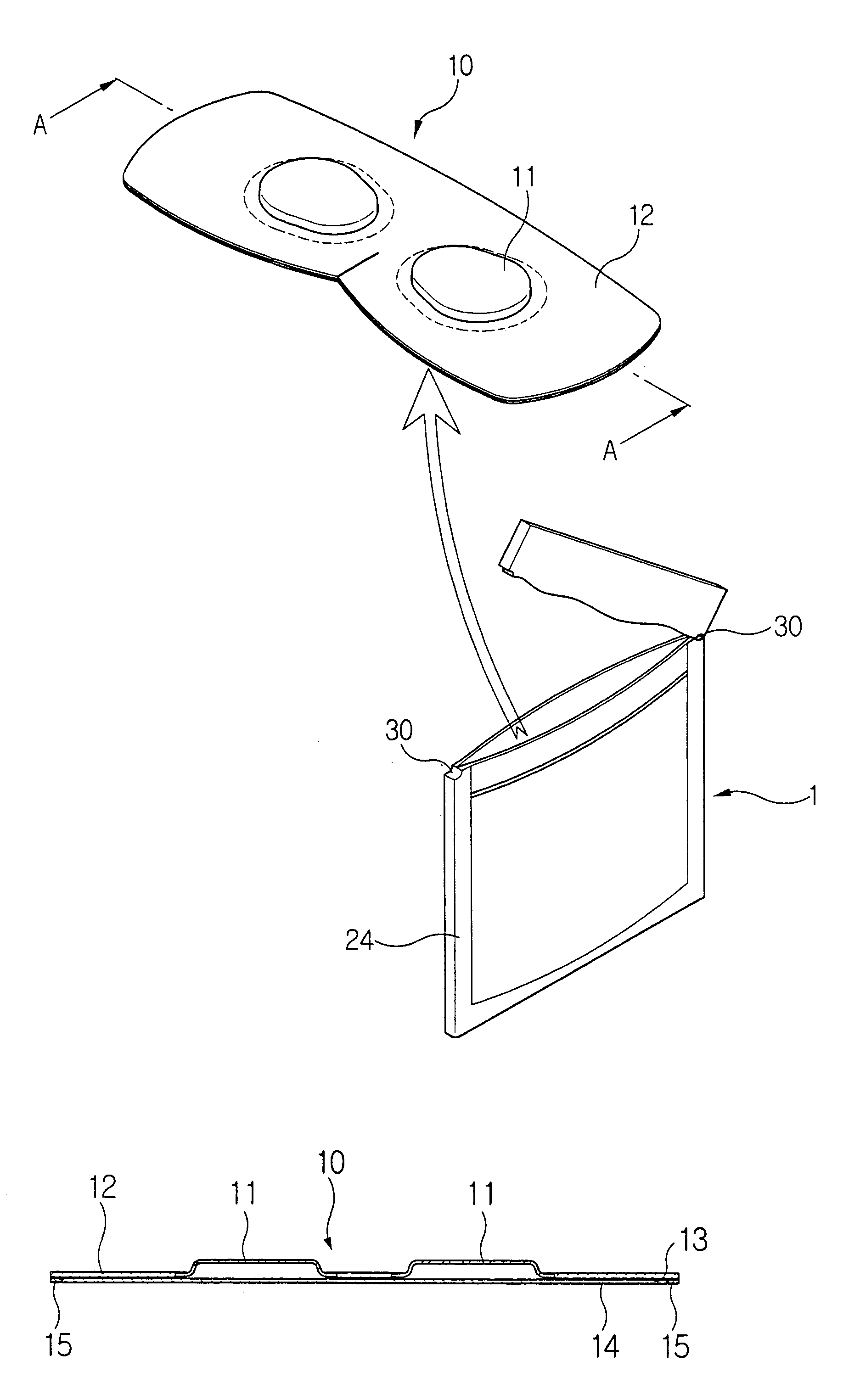 Portable face protector for protecting human being from poisonous gas and securing visibility