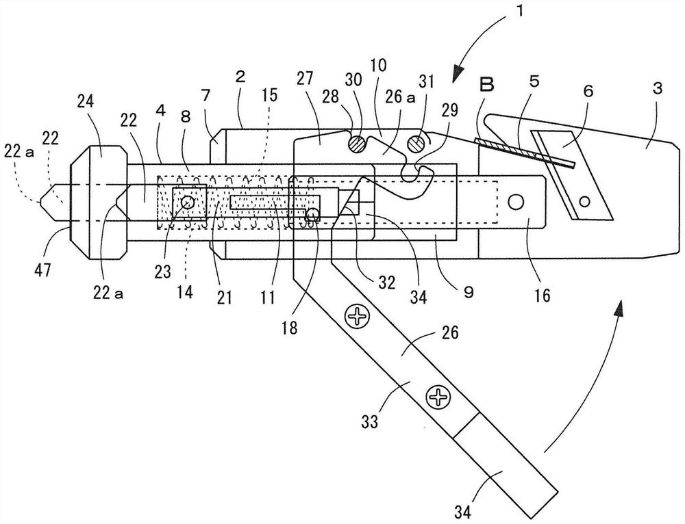 Emergency escape method and escape device for automobile