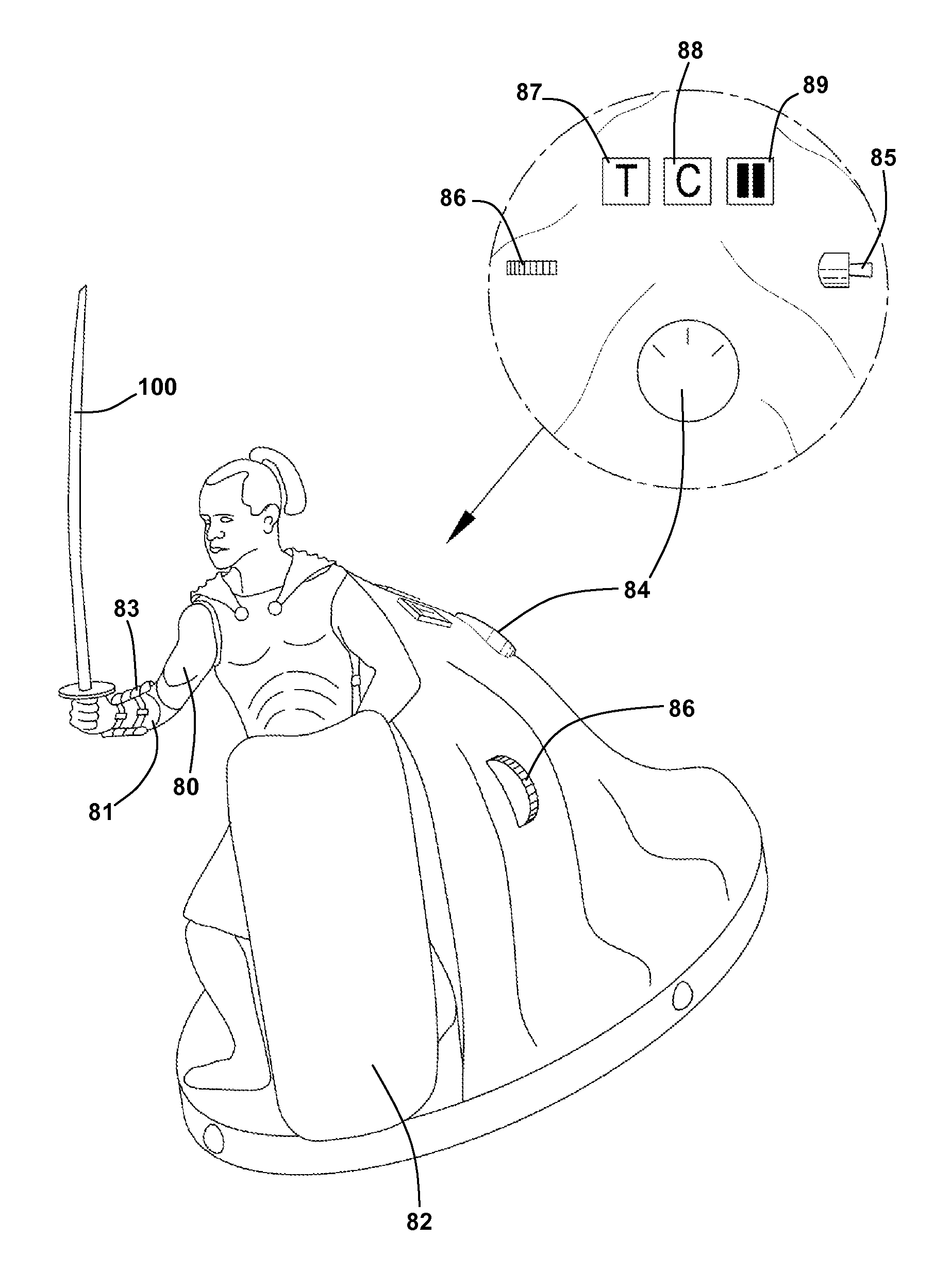 Toy systems and position systems