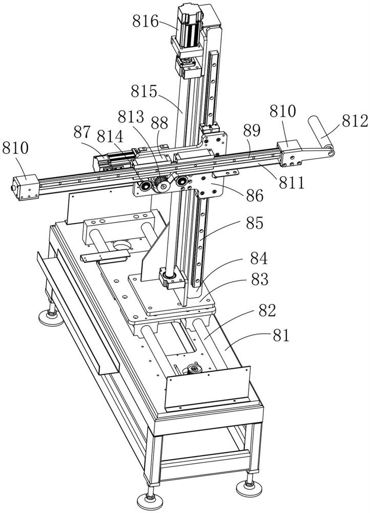 Full-automatic intelligent polyurethane pouring assembly line