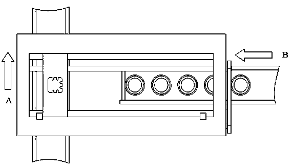 Automatic bowl blank transfer device